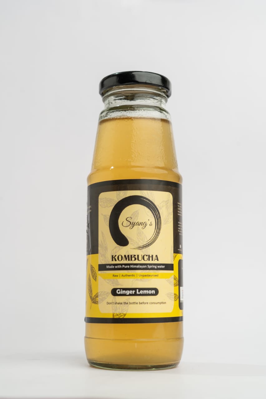 Ginger lemon Kombucha