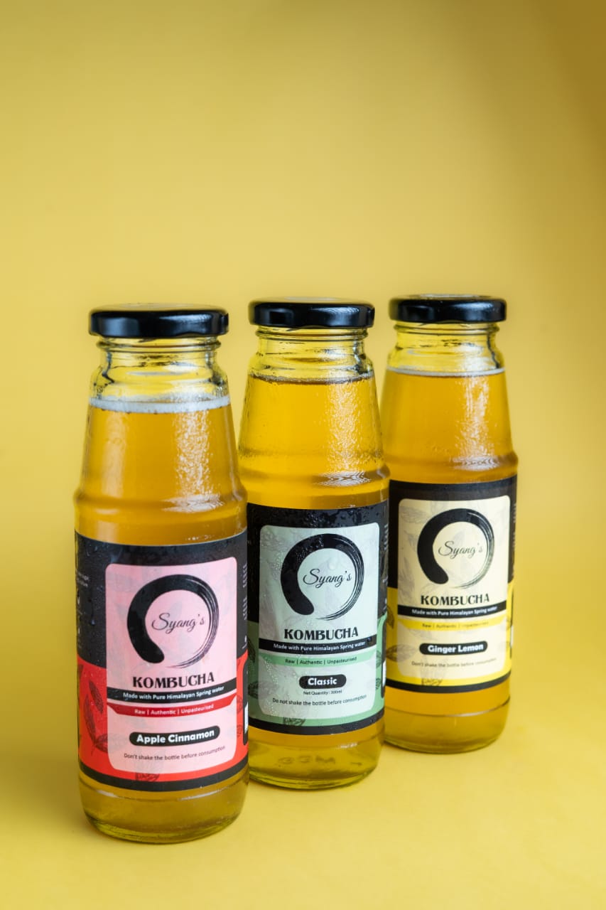 Ginger lemon Kombucha