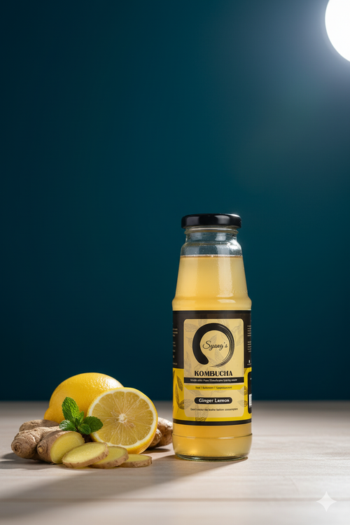 Ginger lemon Kombucha